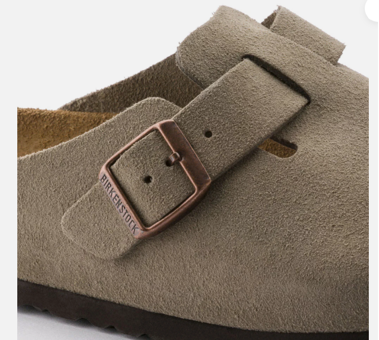 Birkenstock Boston Big Buckle Clog - Taupe