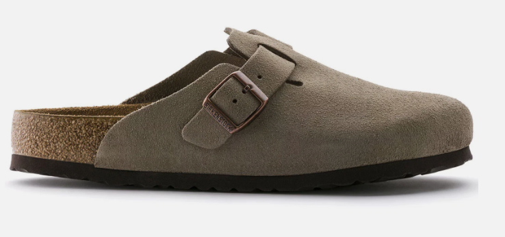 Birkenstock Boston Big Buckle Clog - Taupe