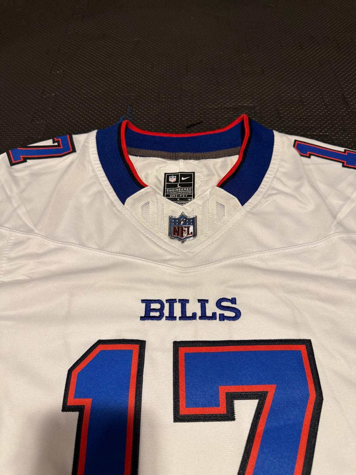 Josh Allen #17 Buffalo Bills Nike Limited Jersey - White
