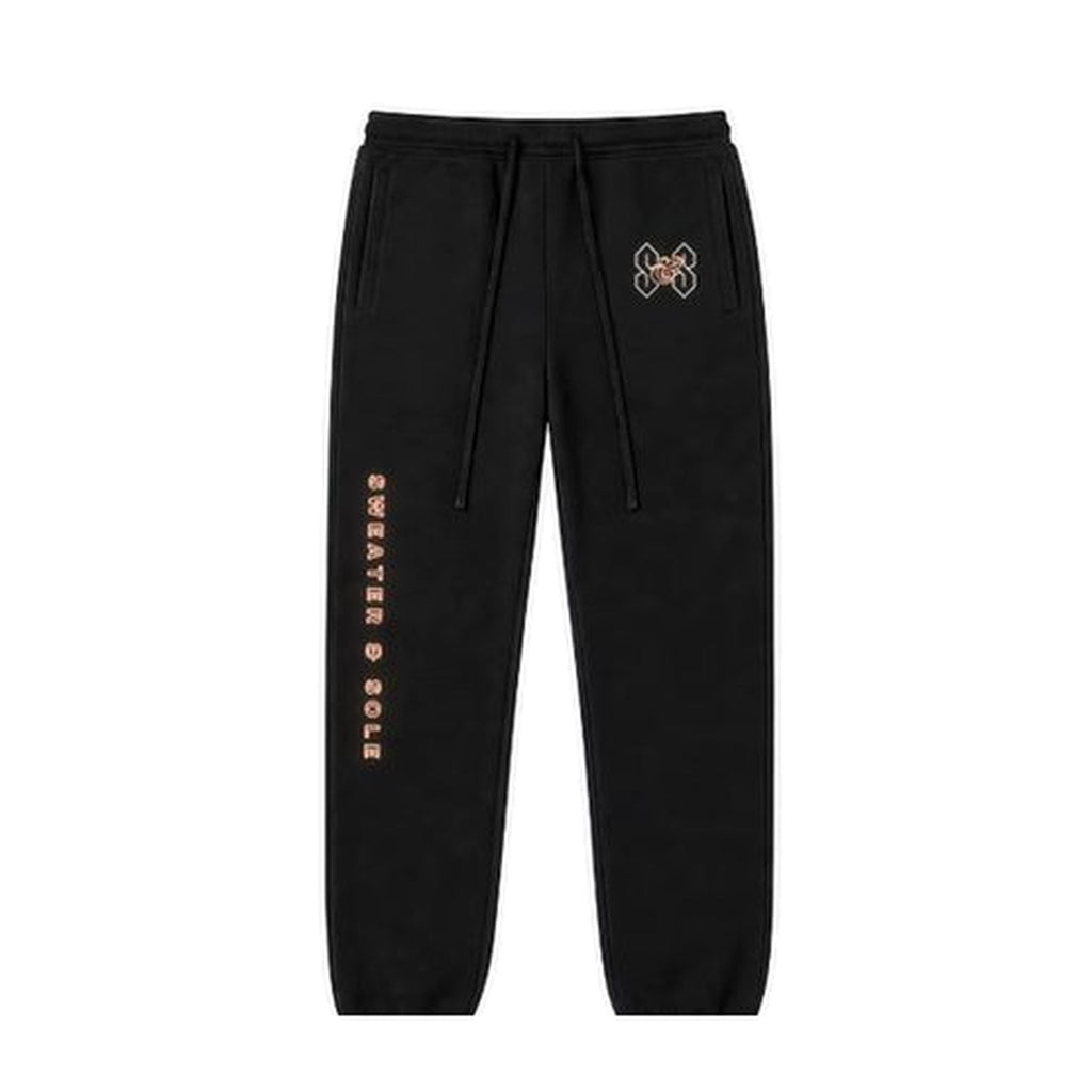 01 Neon sweatpants in Black, front