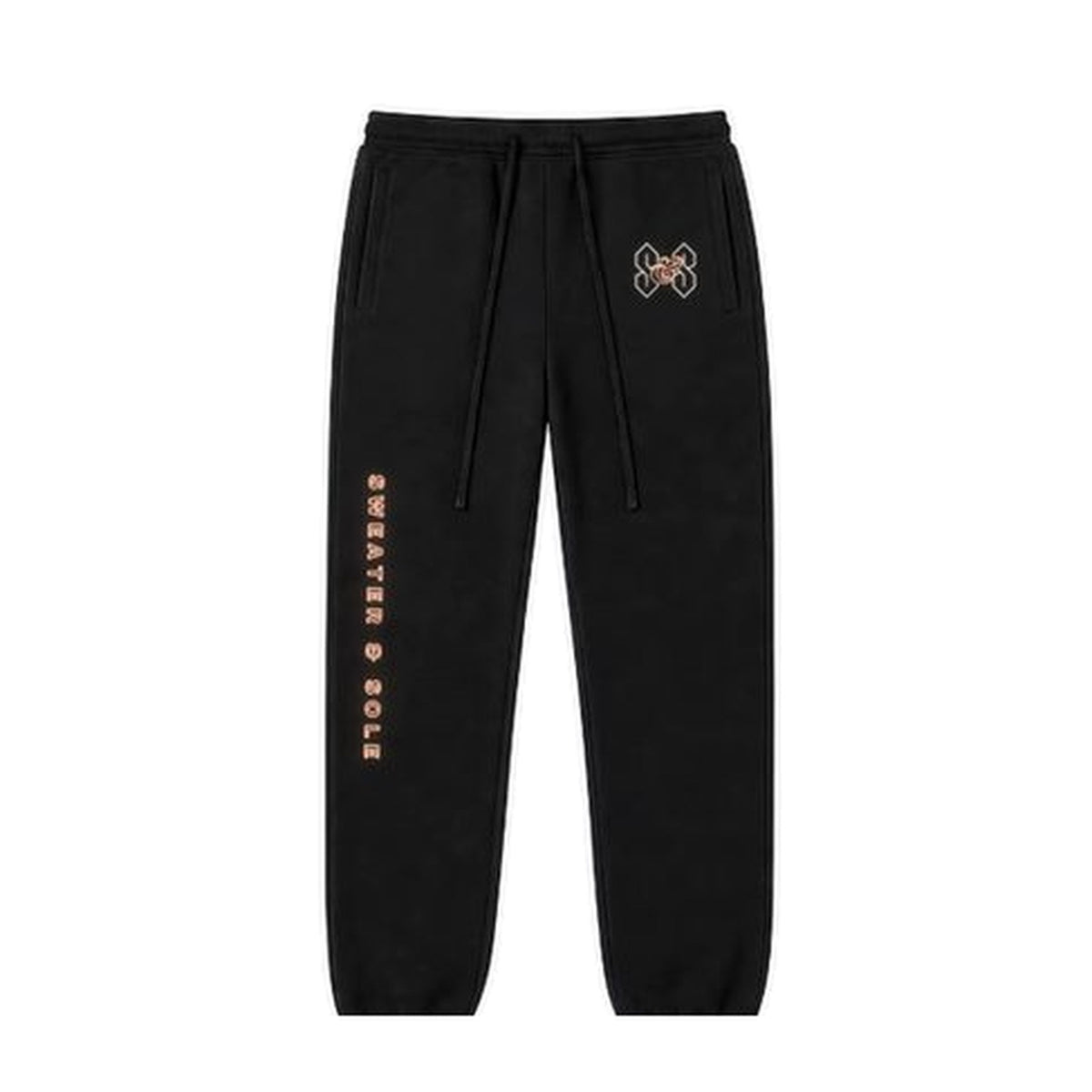 01 Neon sweatpants in Black, front
