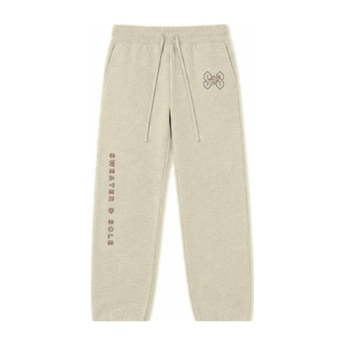 01 Neon sweatpants in Cream, front
