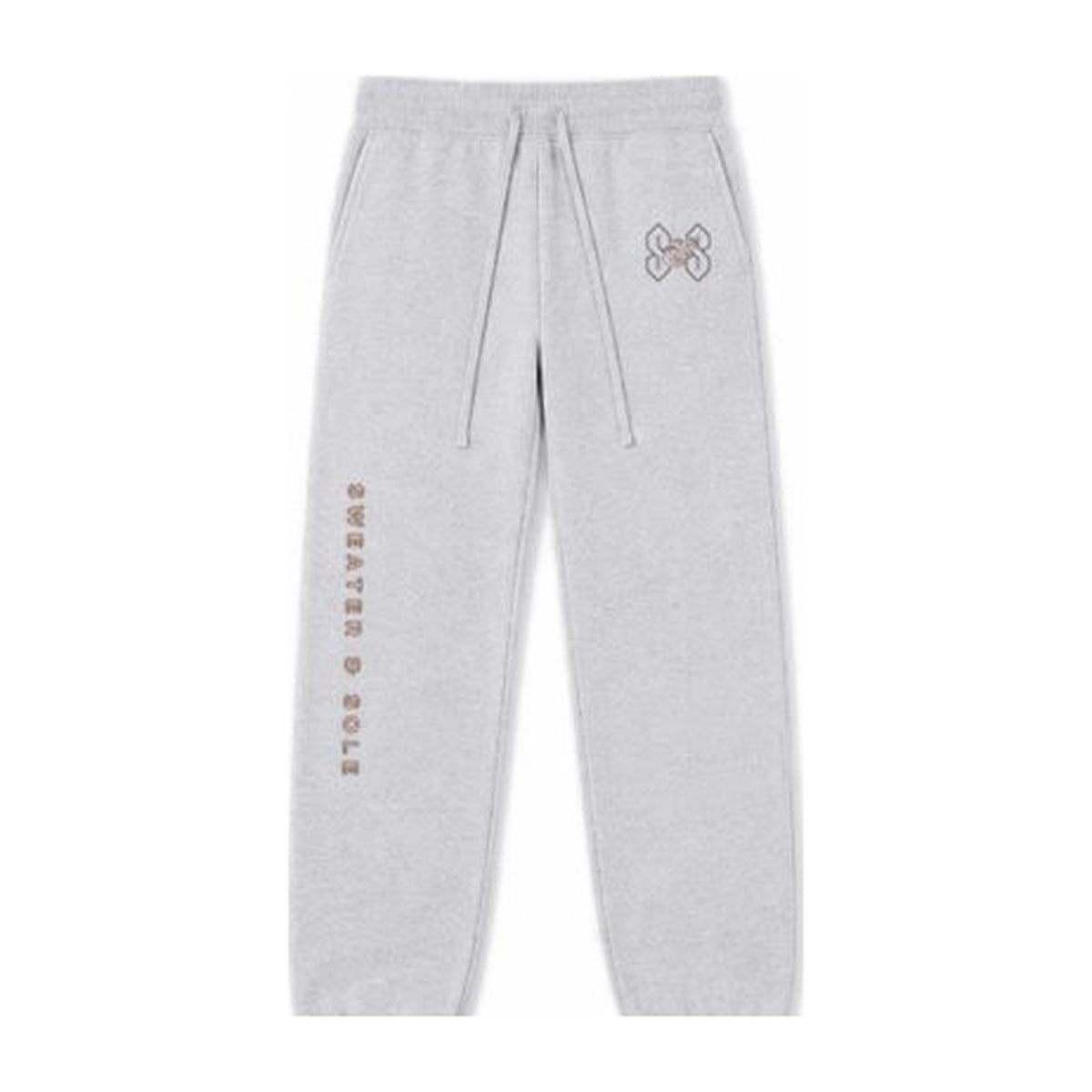 01 Neon sweatpants in Heather Grey, front