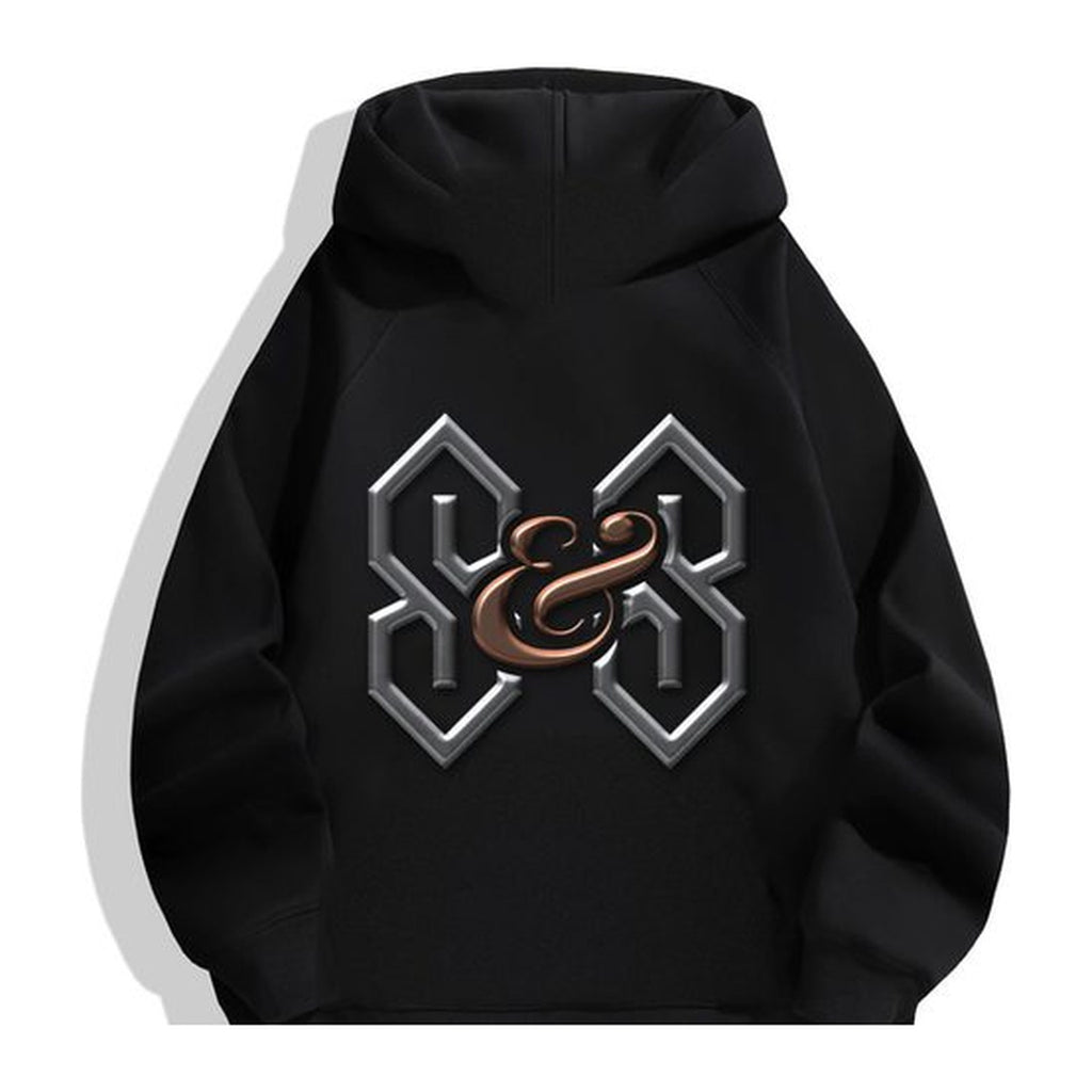02 Forged hoodie in Black, back