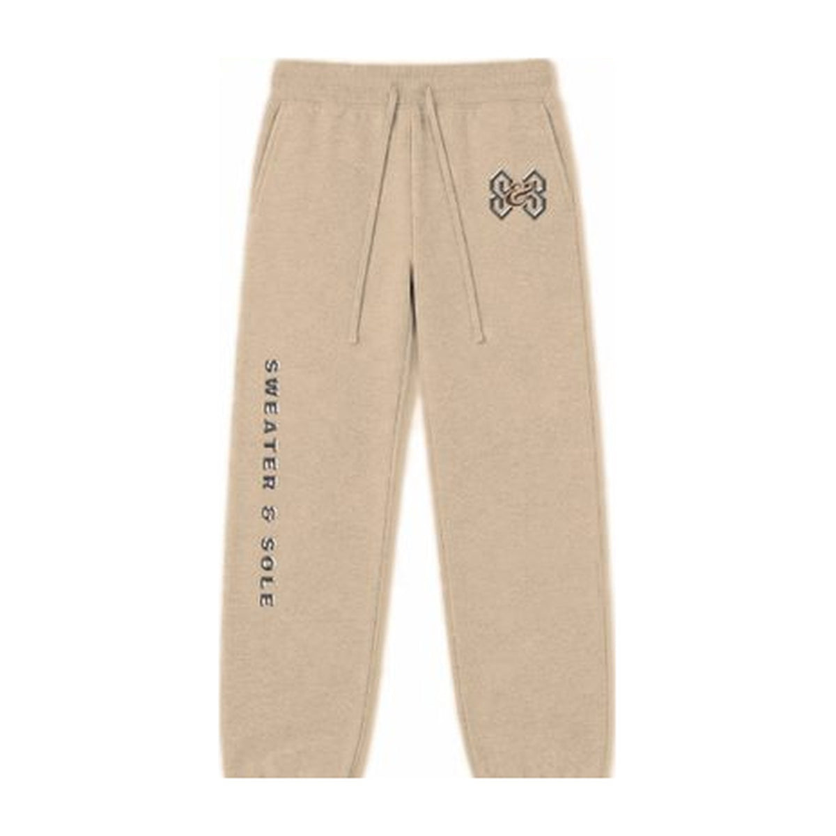 02 Forged sweatpants in Khaki, front