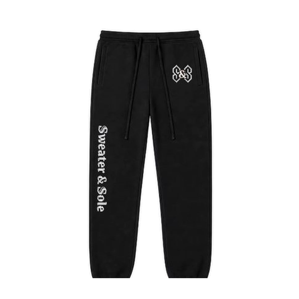 06 Gothic sweatpants in Black, front