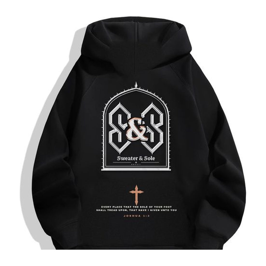 F1 Sole of Your Foot hoodie in Black, back