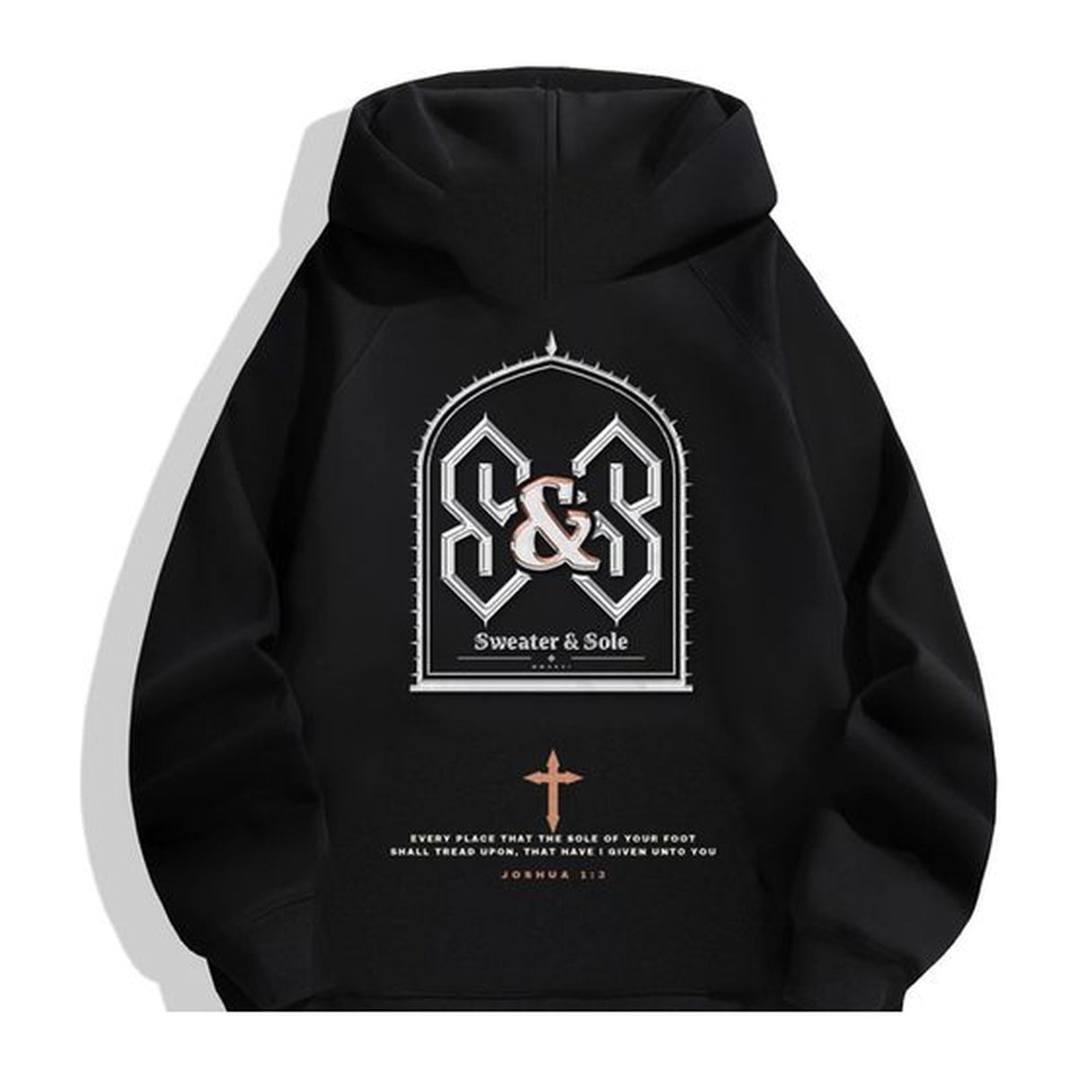 F1 Sole of Your Foot hoodie in Black, back
