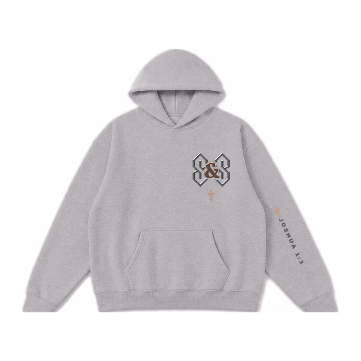 F1 Sole of Your Foot hoodie in Cement Grey, front