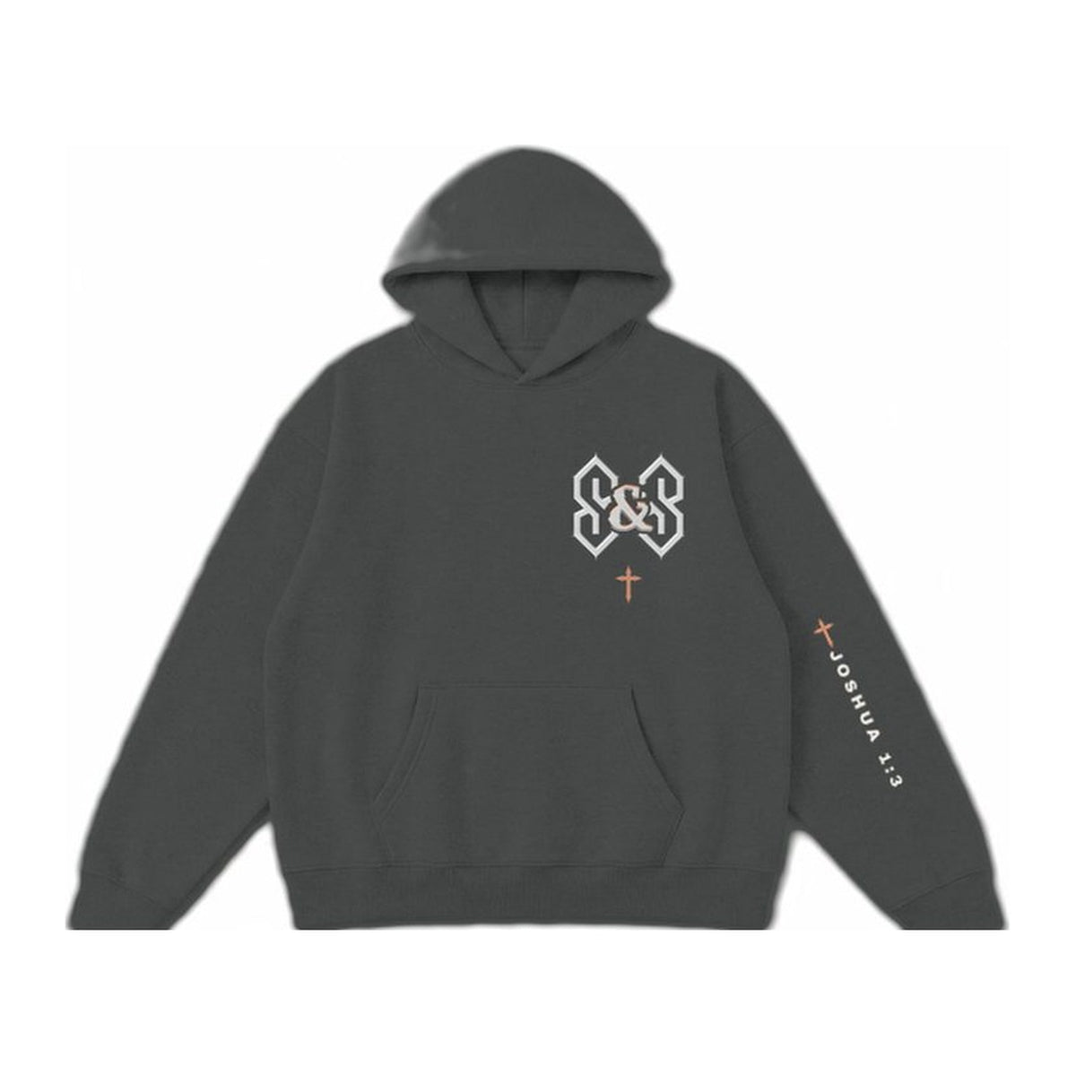 F1 Sole of Your Foot hoodie in Charcoal, front