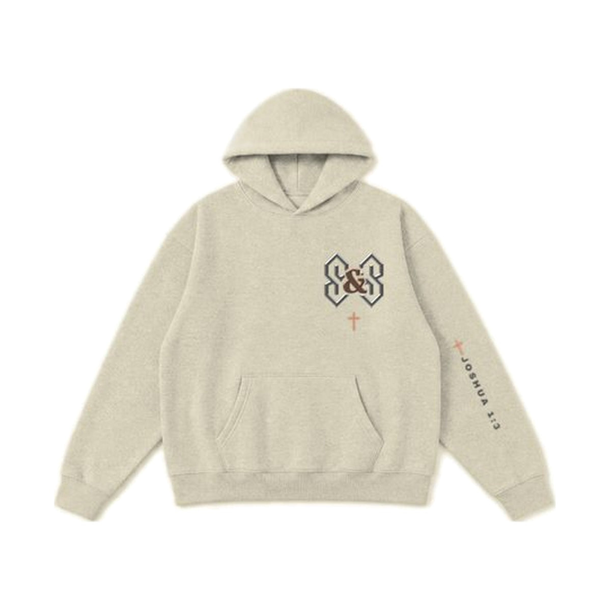 F1 Sole of Your Foot hoodie in Cream, front