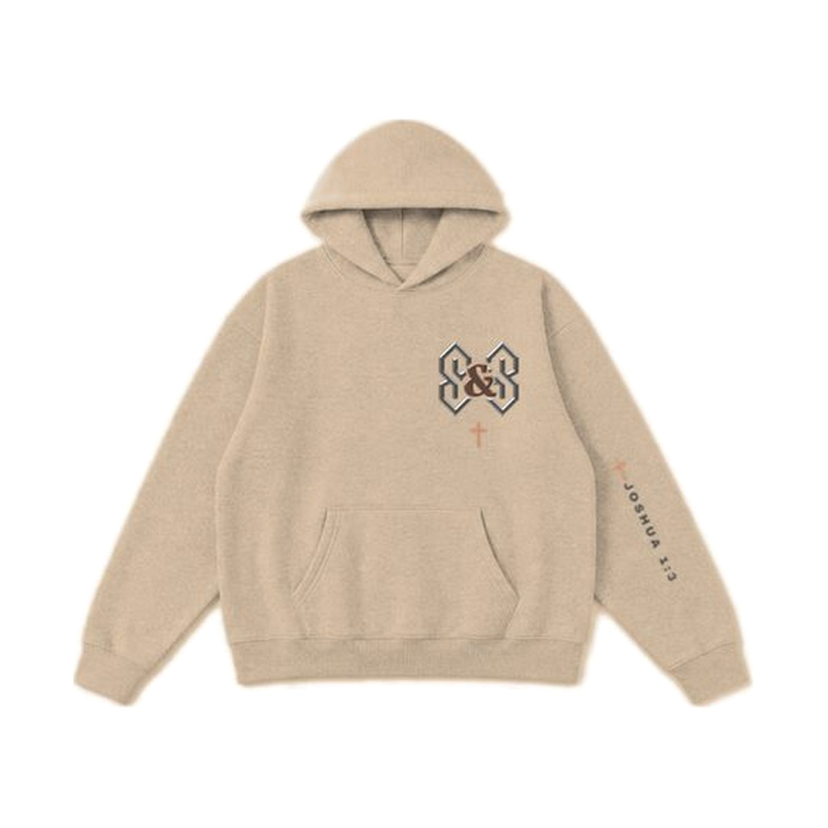 F1 Sole of Your Foot hoodie in Khaki, front