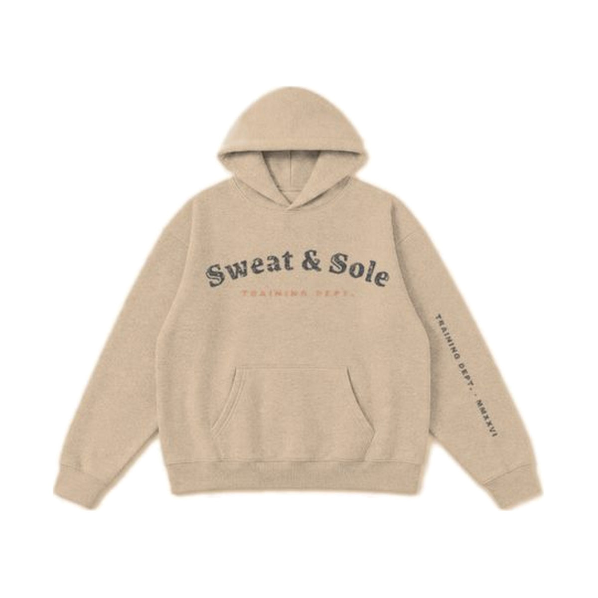 G1 Iron hoodie in Khaki, front