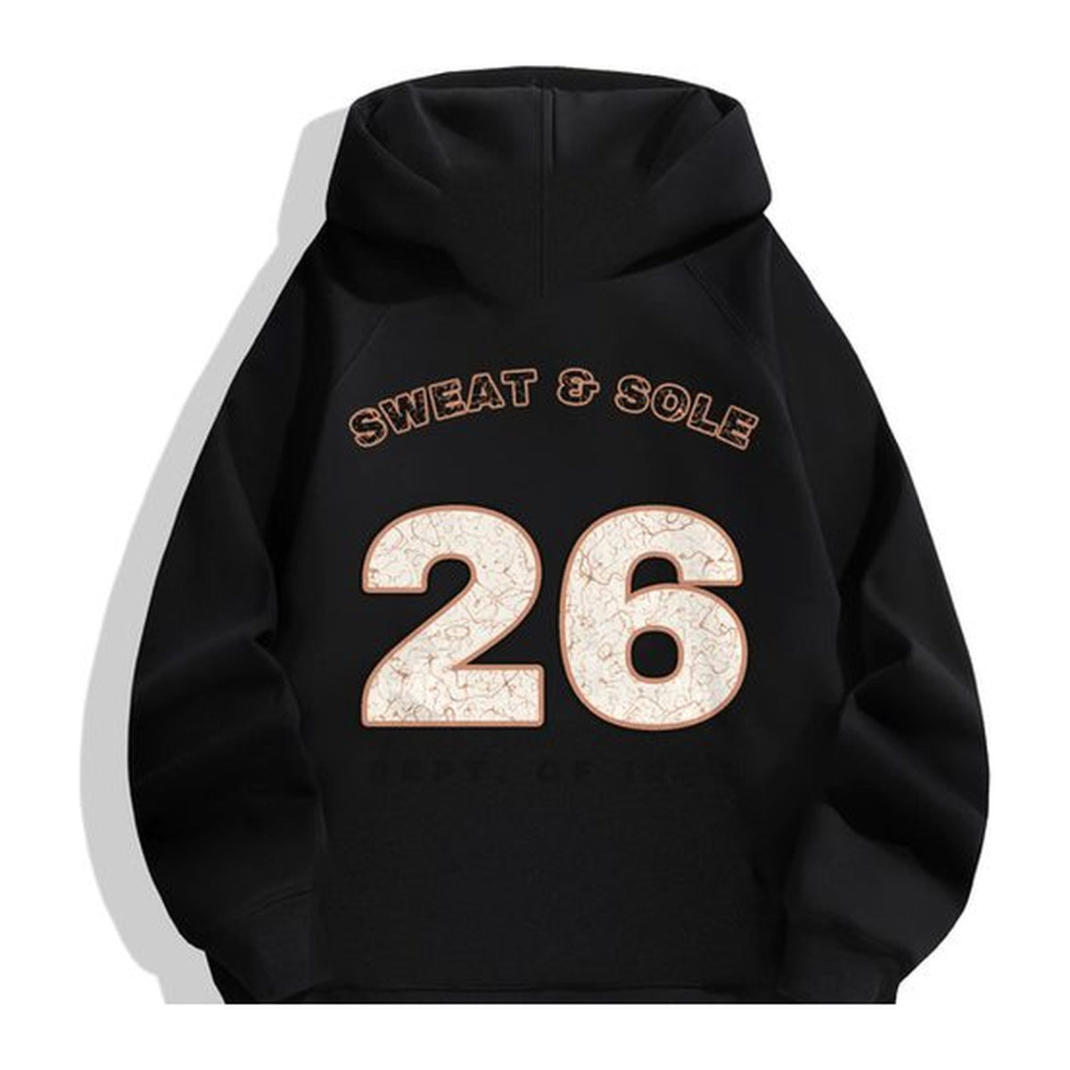 G3 Dept. of Iron hoodie in Black, back