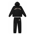 G3 Dept. of Iron hoodie and sweatpant set in Black, front