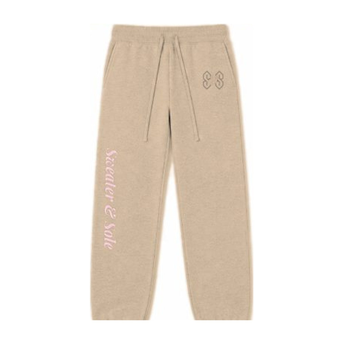 L01 Neon Rose sweatpants in Khaki, front