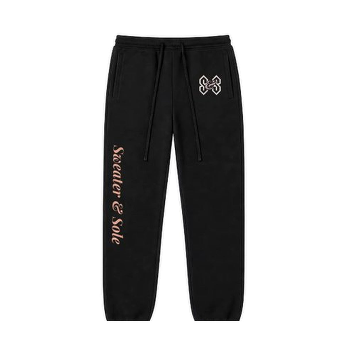 L02 Forged Rose sweatpants in Black, front