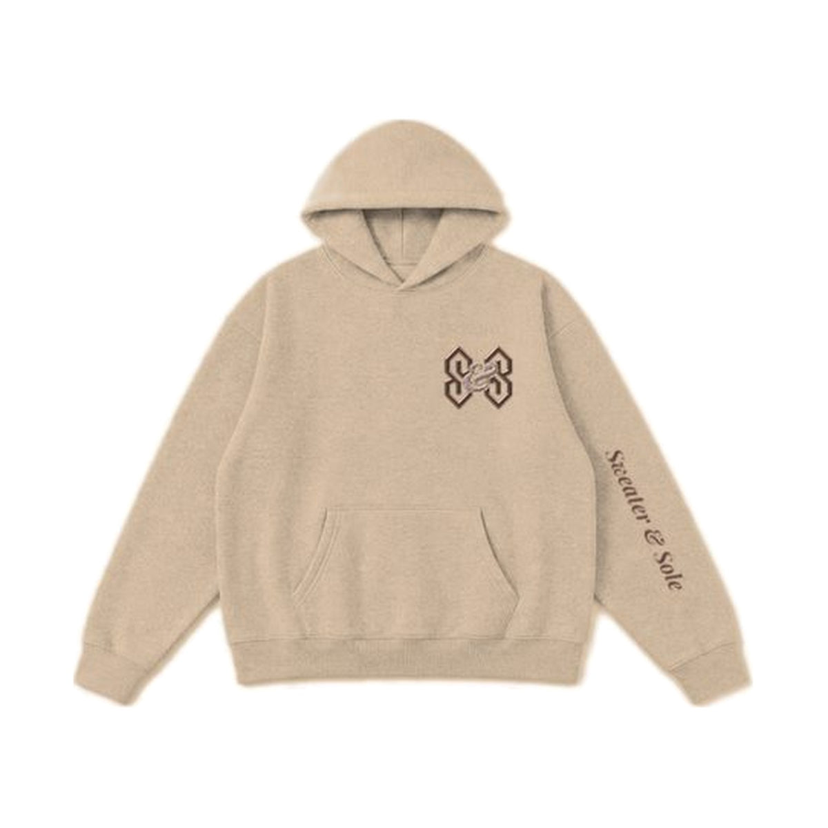 L02 Forged Rose hoodie in Khaki, front