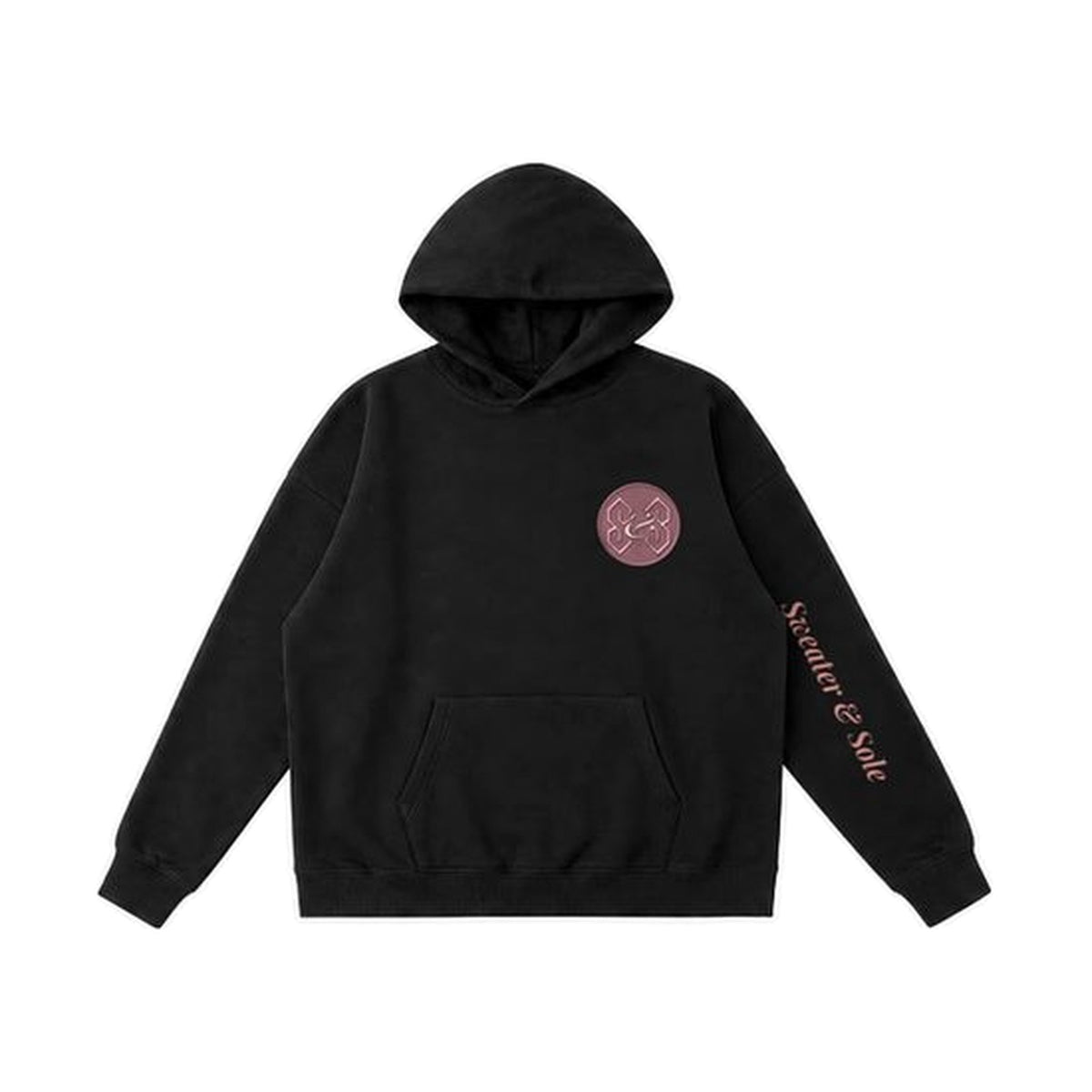L03 Sole hoodie in Black, front