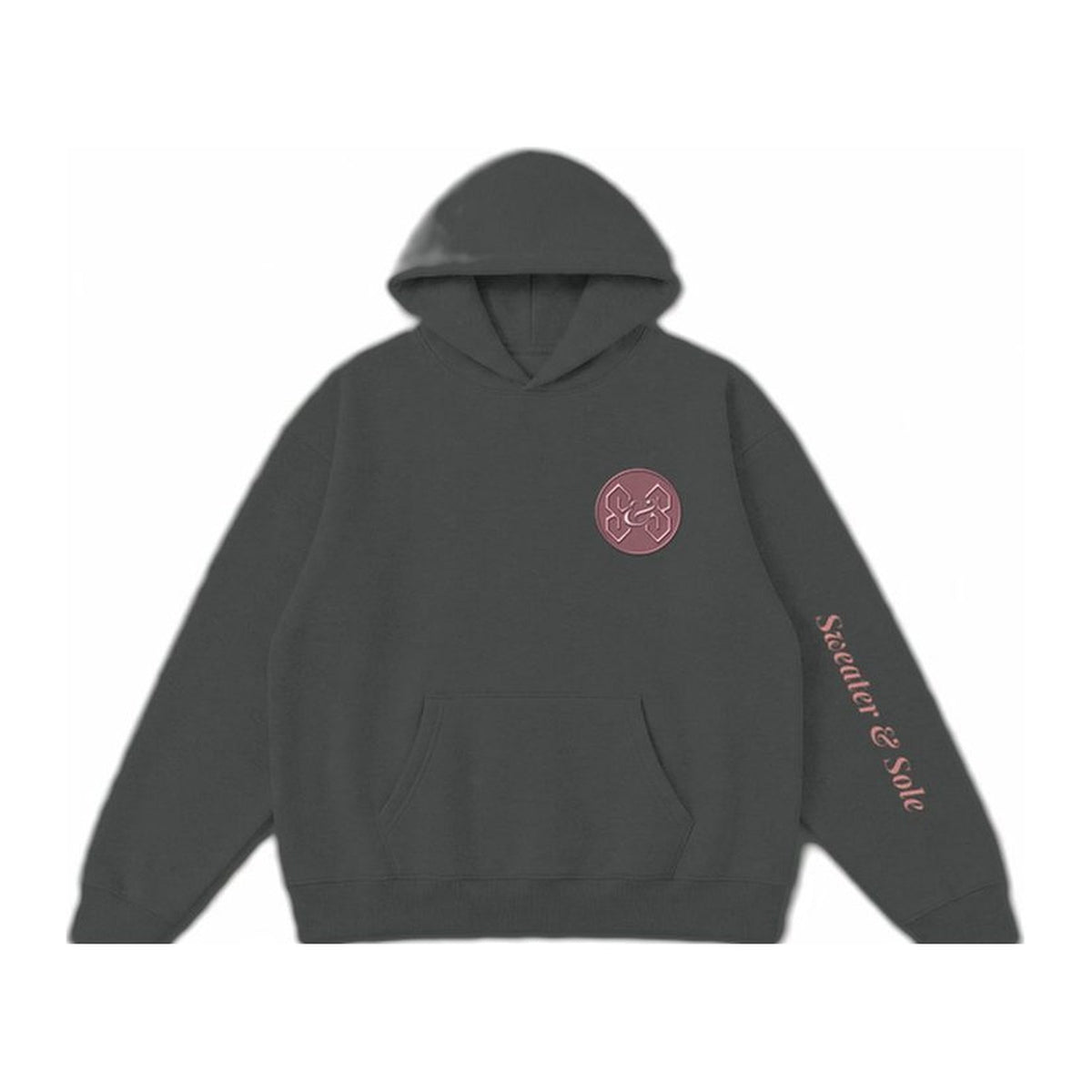 L03 Sole hoodie in Charcoal, front