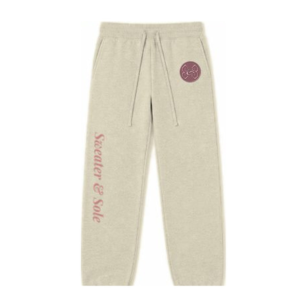 L03 Sole sweatpants in Cream, front