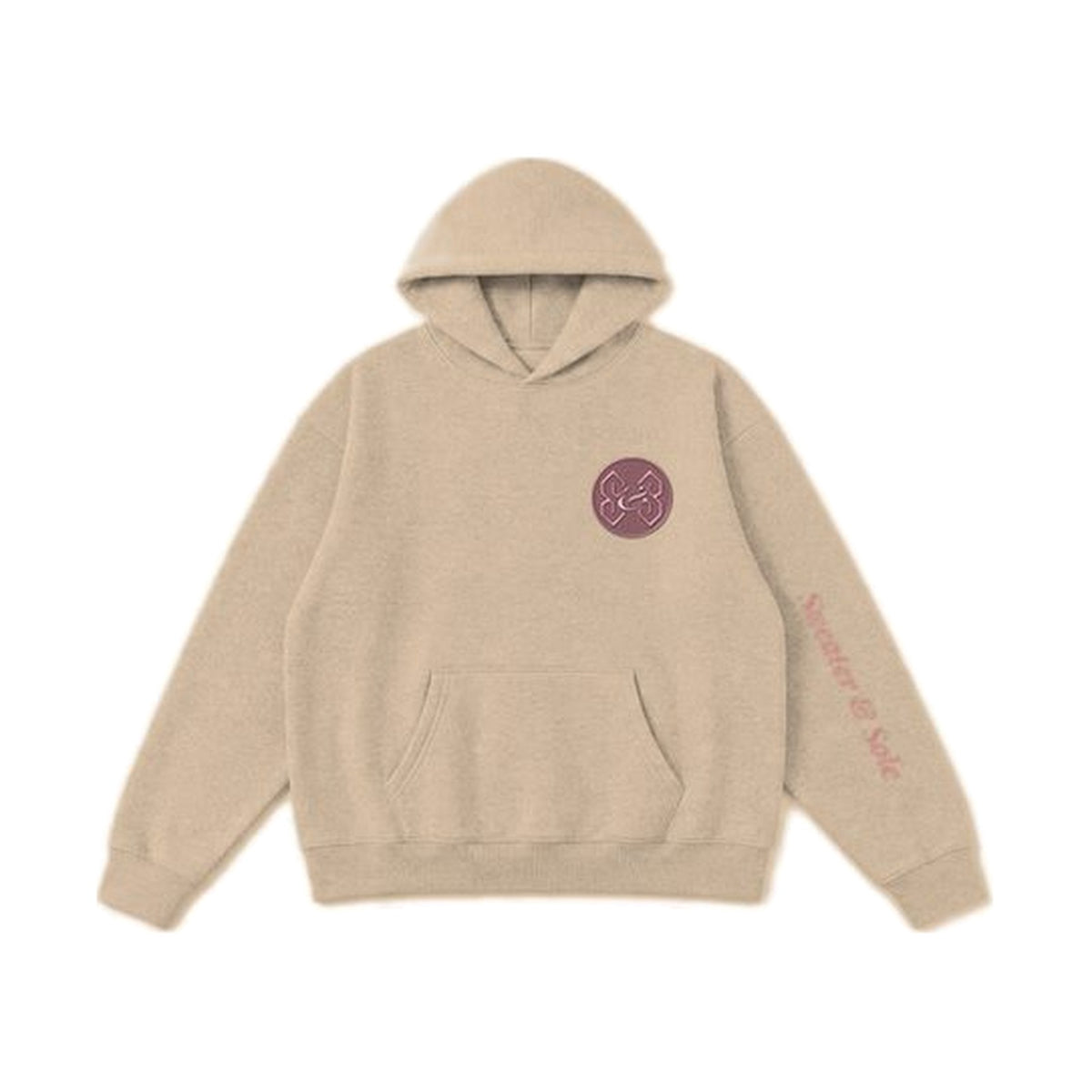 L03 Sole hoodie in Khaki, front