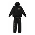 L05 Street hoodie and sweatpant set in Black, front