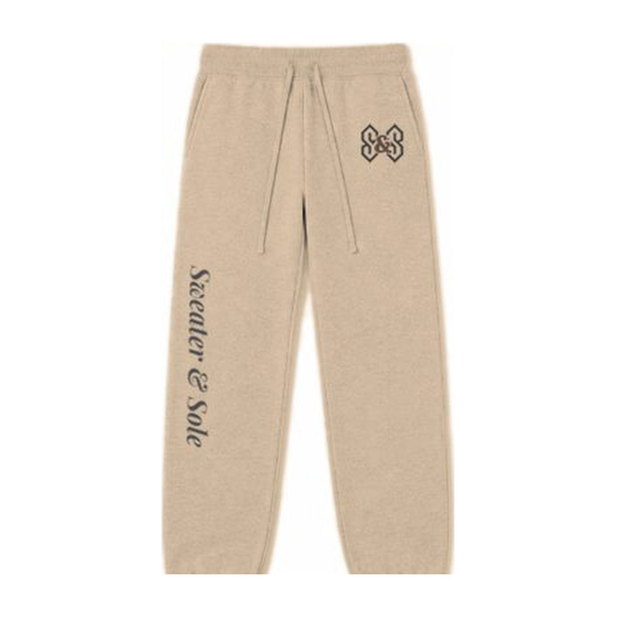 L06 Gothic Crystal sweatpants in Khaki, front