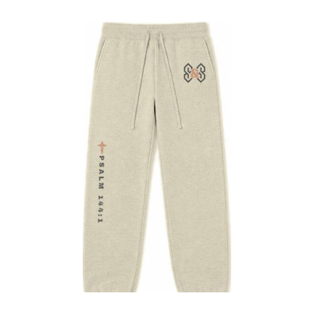 W1 Hands to War sweatpants in Cream, front