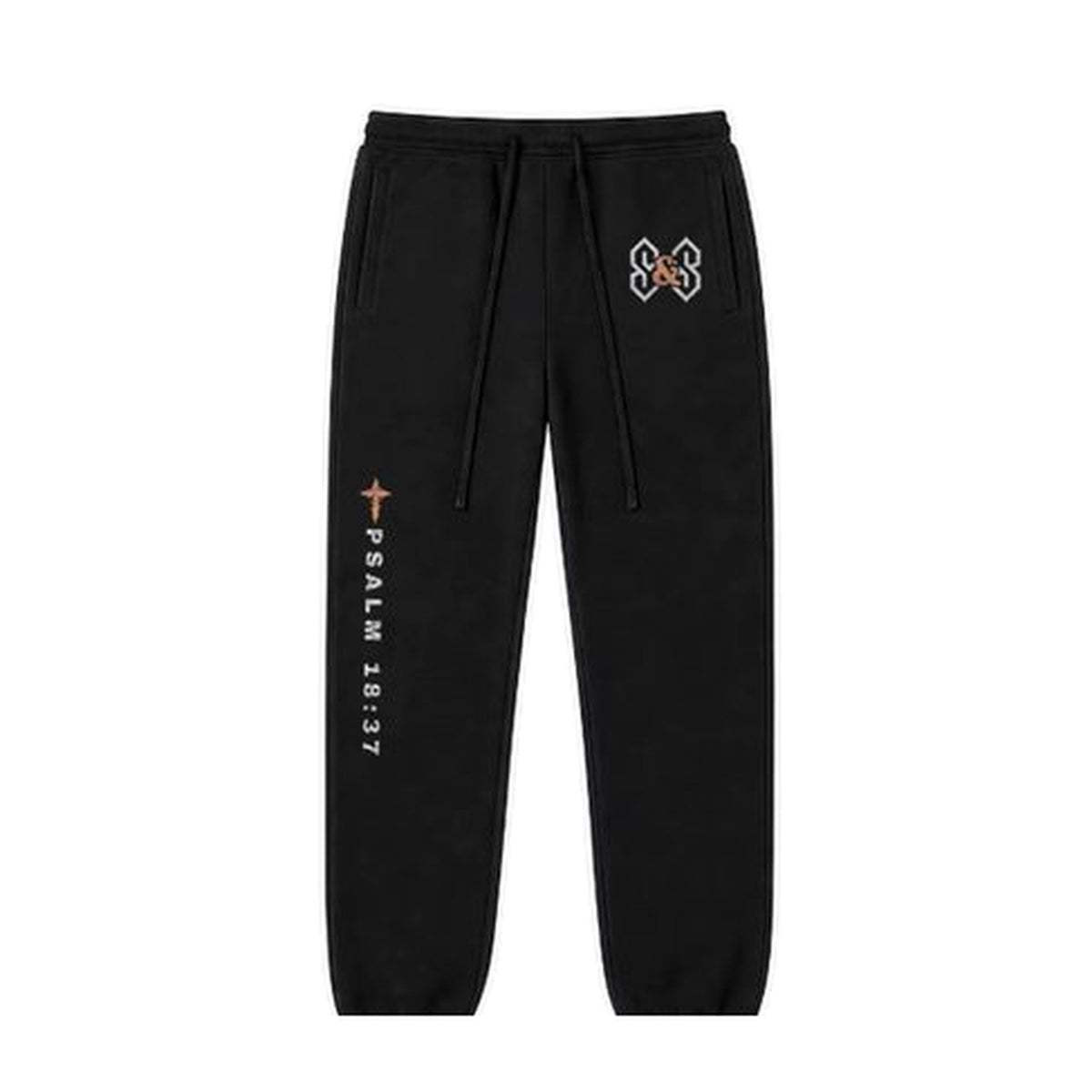 W4 Pursued Mine Enemies sweatpants in Black, front